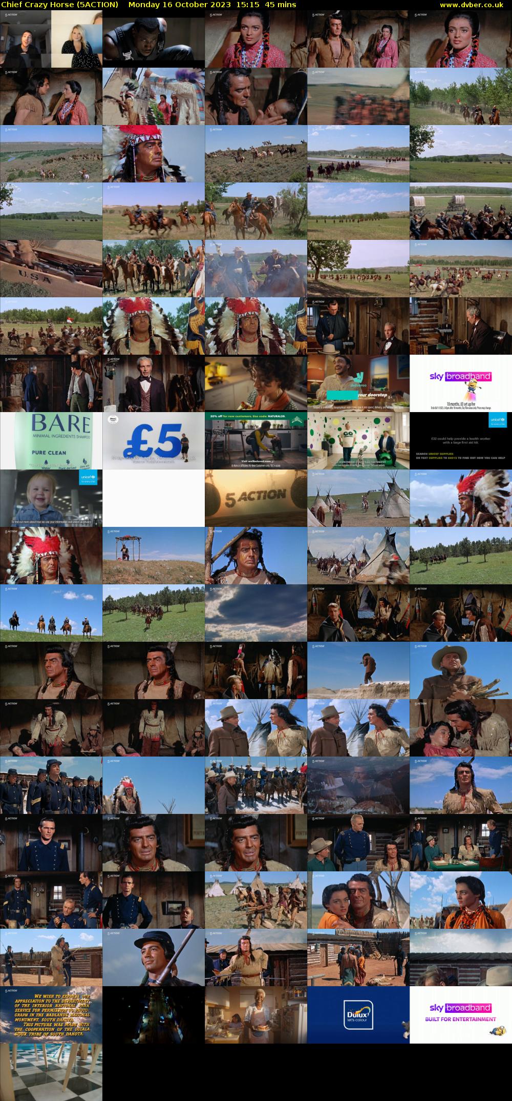Chief Crazy Horse (5ACTION) Monday 16 October 2023 15:15 - 16:00