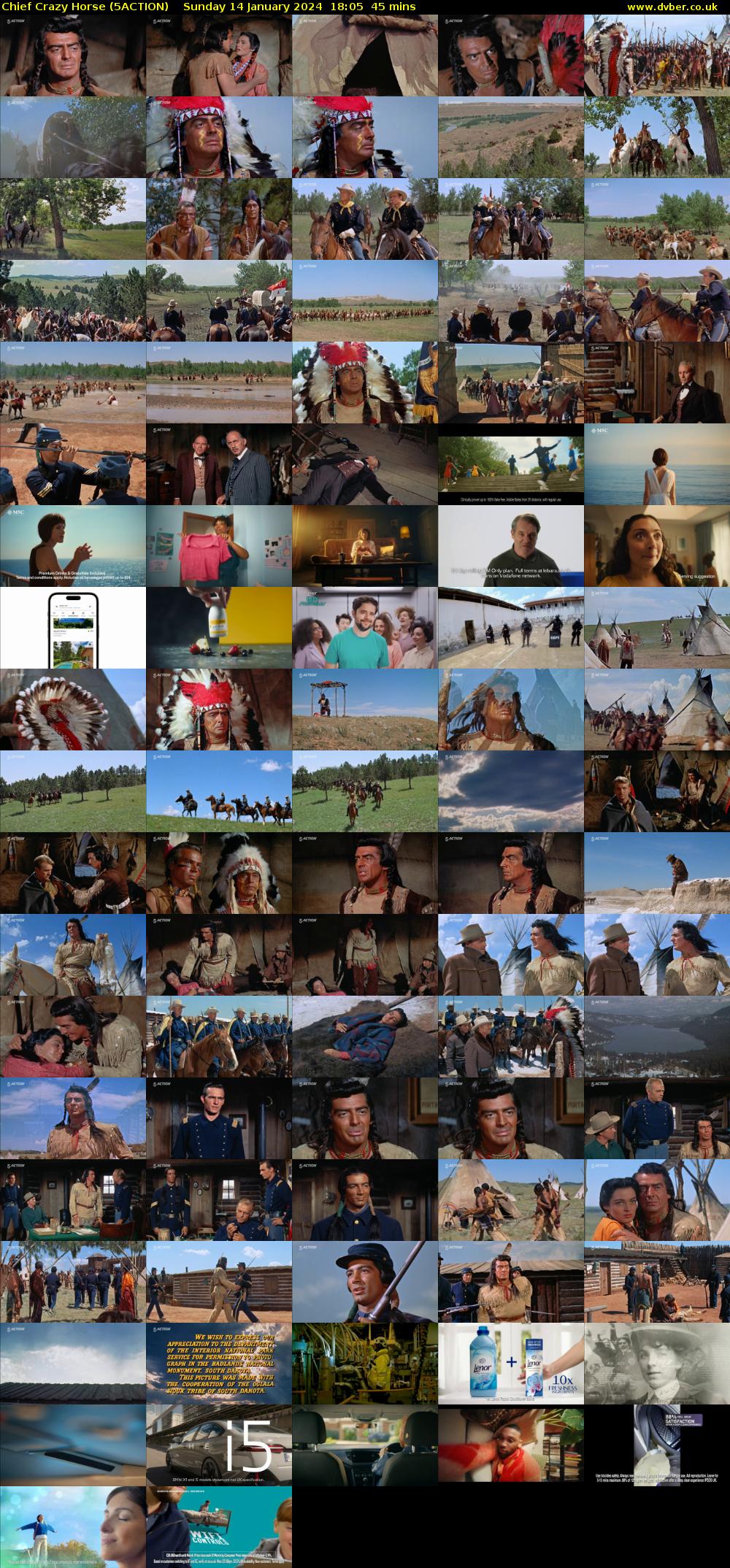 Chief Crazy Horse (5ACTION) Sunday 14 January 2024 18:05 - 18:50