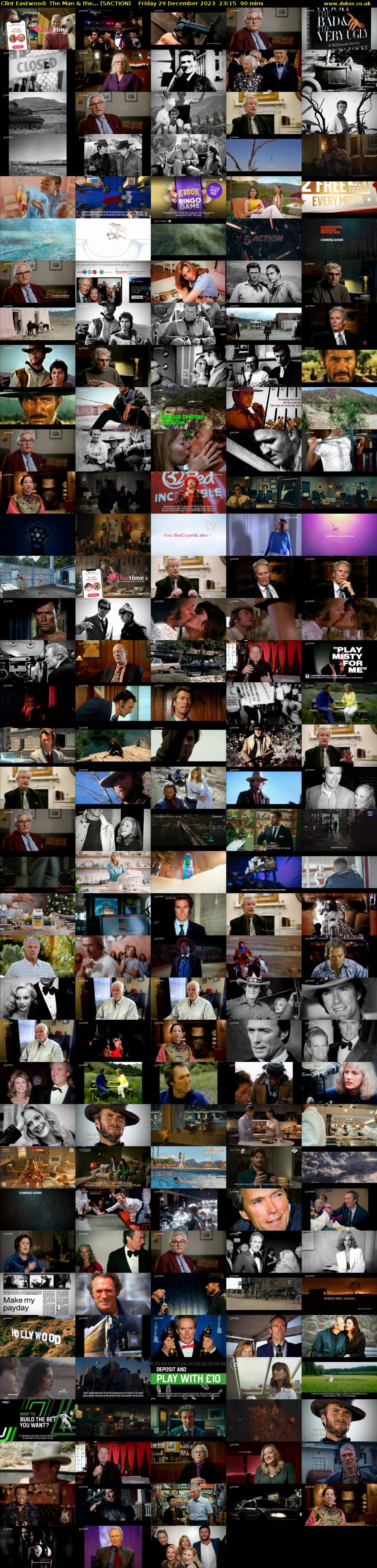 Clint Eastwood: The Man & the... (5ACTION) Friday 29 December 2023 23:15 - 00:45