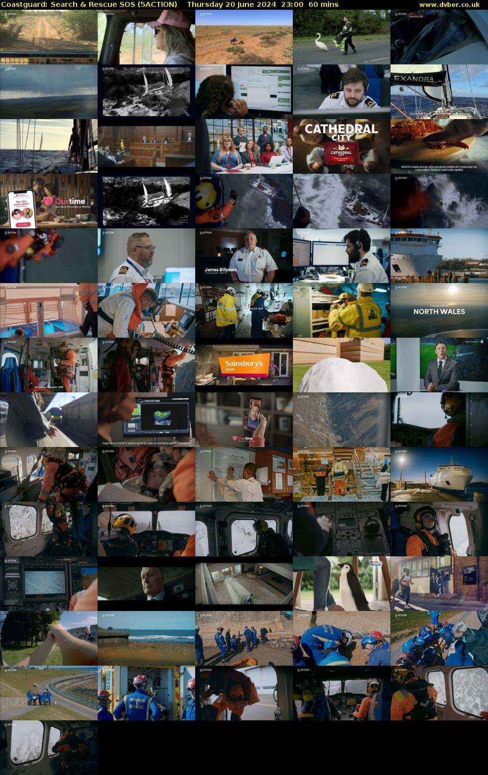 Coastguard: Search & Rescue SOS (5ACTION) Thursday 20 June 2024 23:00 - 00:00