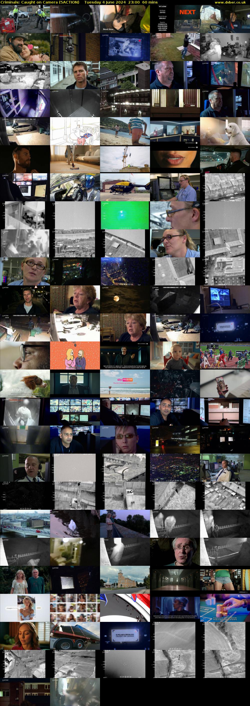 Criminals: Caught on Camera (5ACTION) Tuesday 4 June 2024 23:00 - 00:00