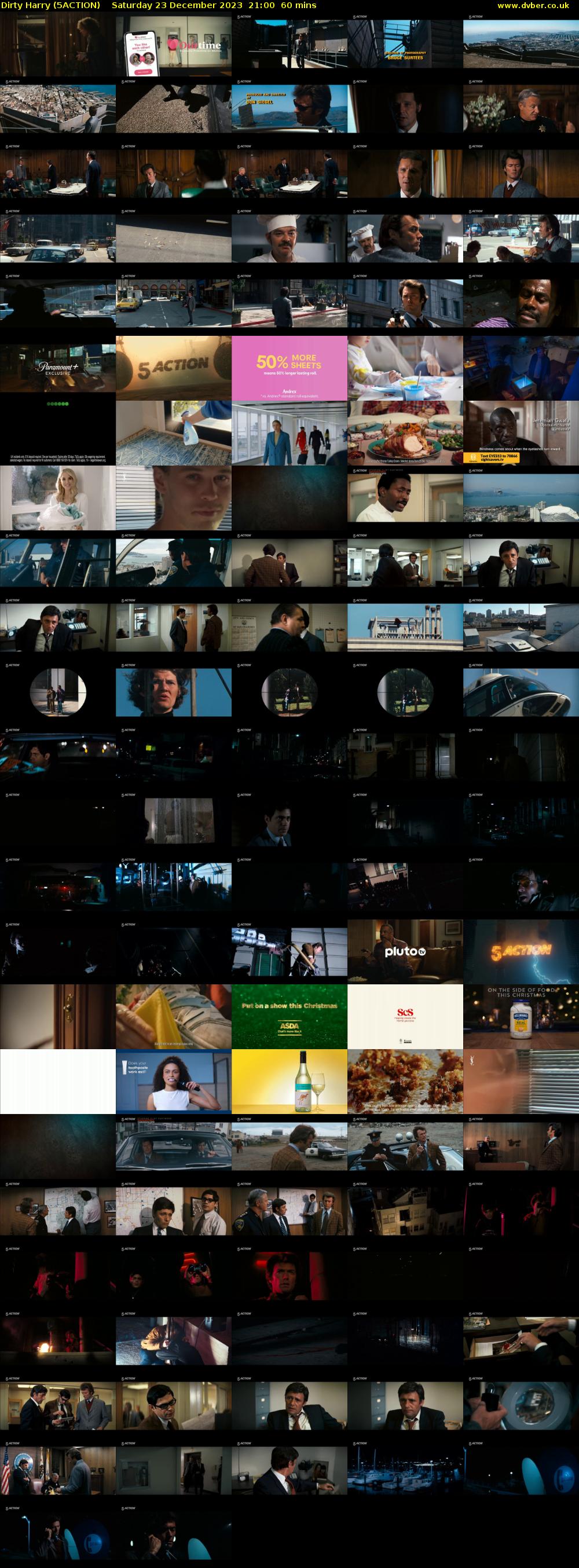 Dirty Harry (5ACTION) Saturday 23 December 2023 21:00 - 22:00