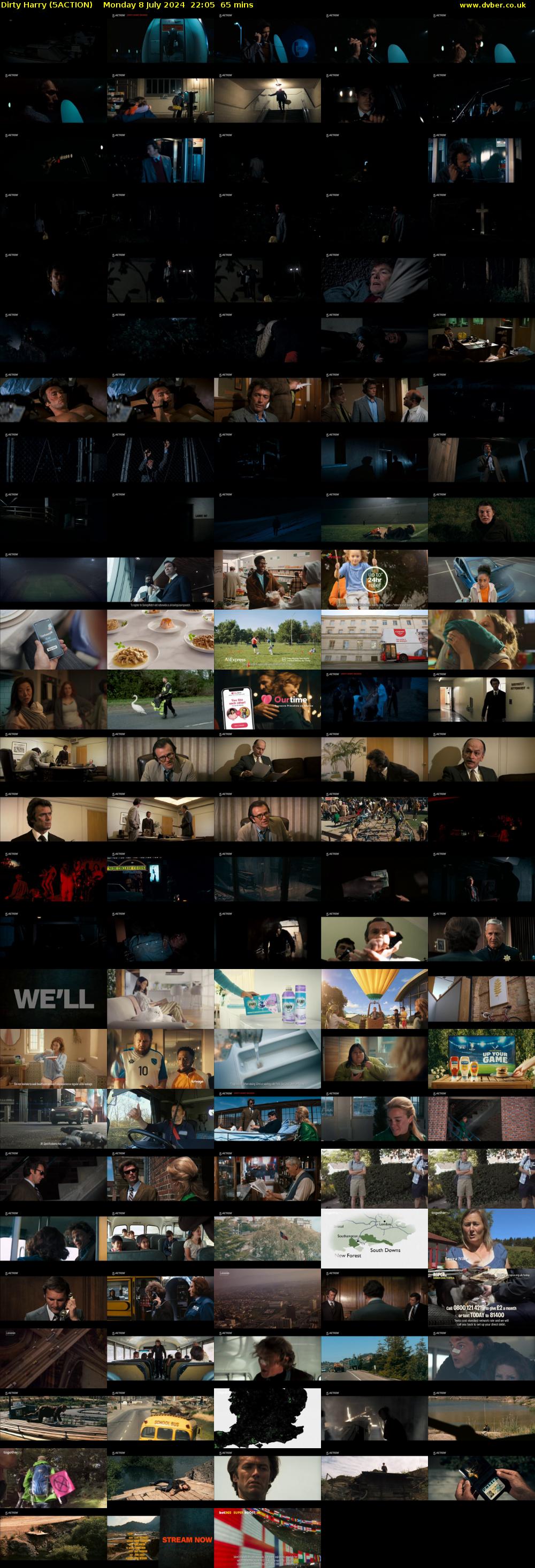 Dirty Harry (5ACTION) Monday 8 July 2024 22:05 - 23:10
