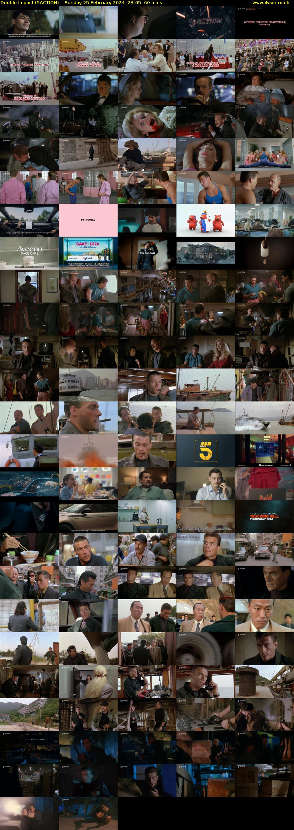 Double Impact (5ACTION) Sunday 25 February 2024 23:05 - 00:05