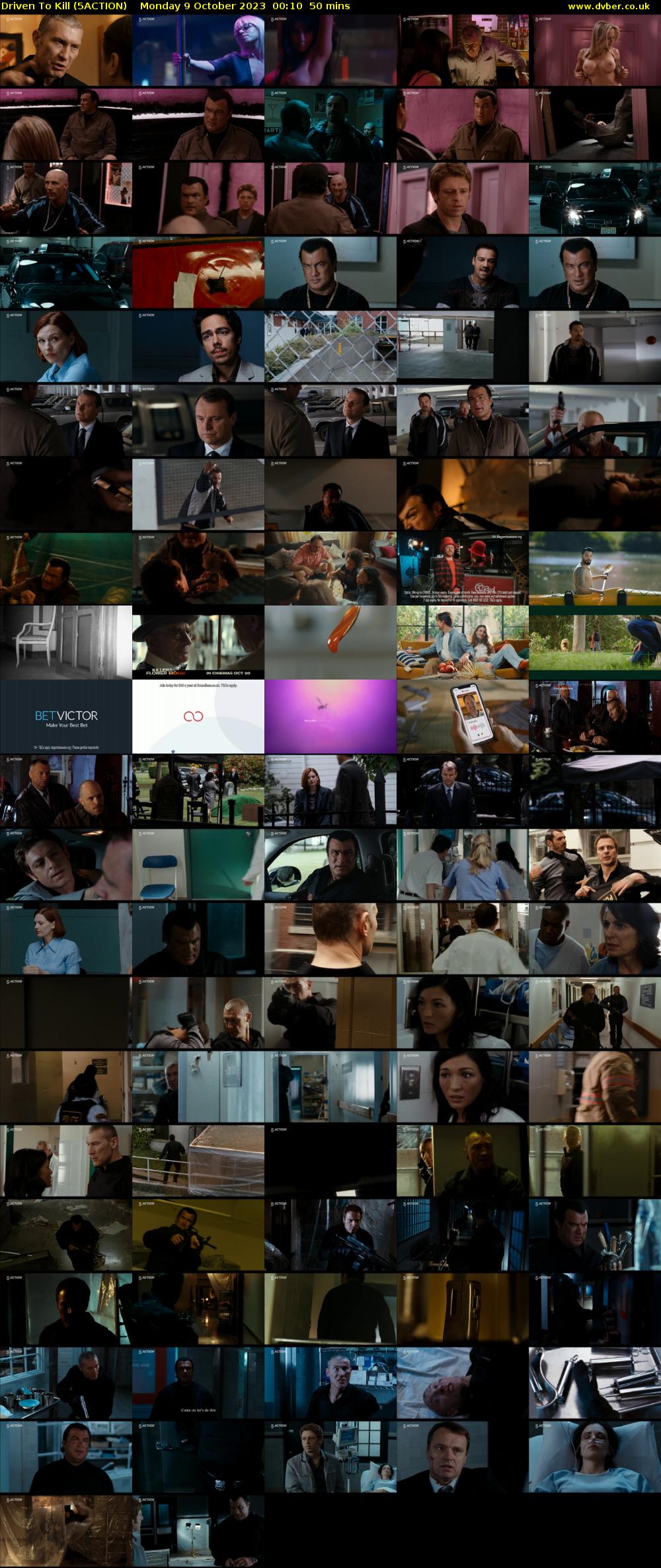 Driven To Kill (5ACTION) Monday 9 October 2023 00:10 - 01:00