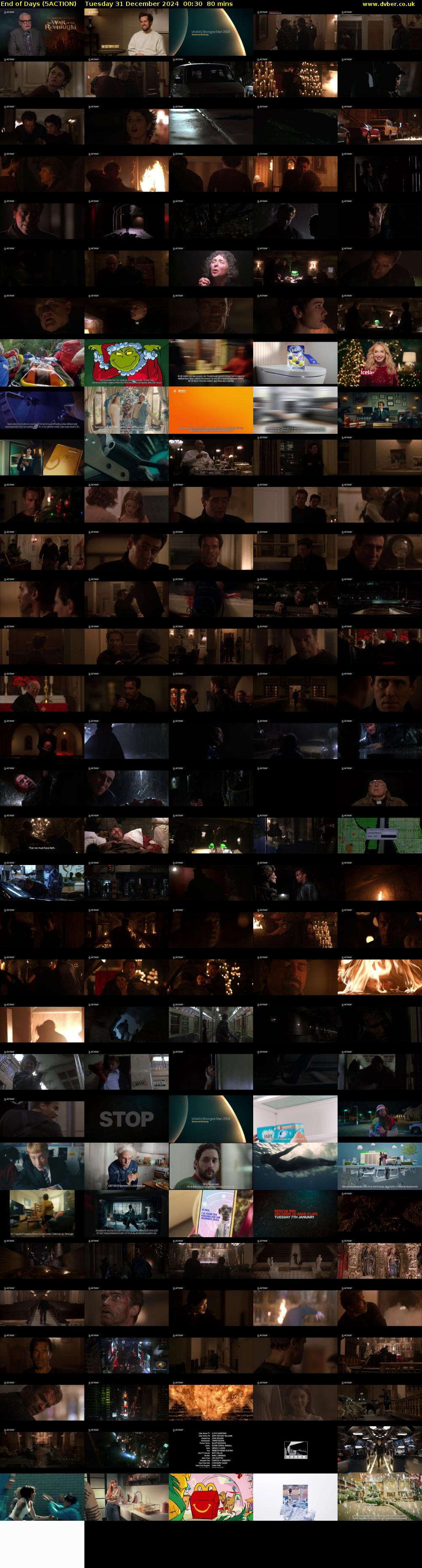 End of Days (5ACTION) Tuesday 31 December 2024 00:30 - 01:50