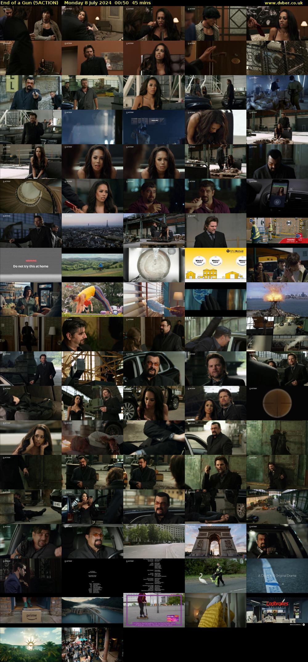 End of a Gun (5ACTION) Monday 8 July 2024 00:50 - 01:35