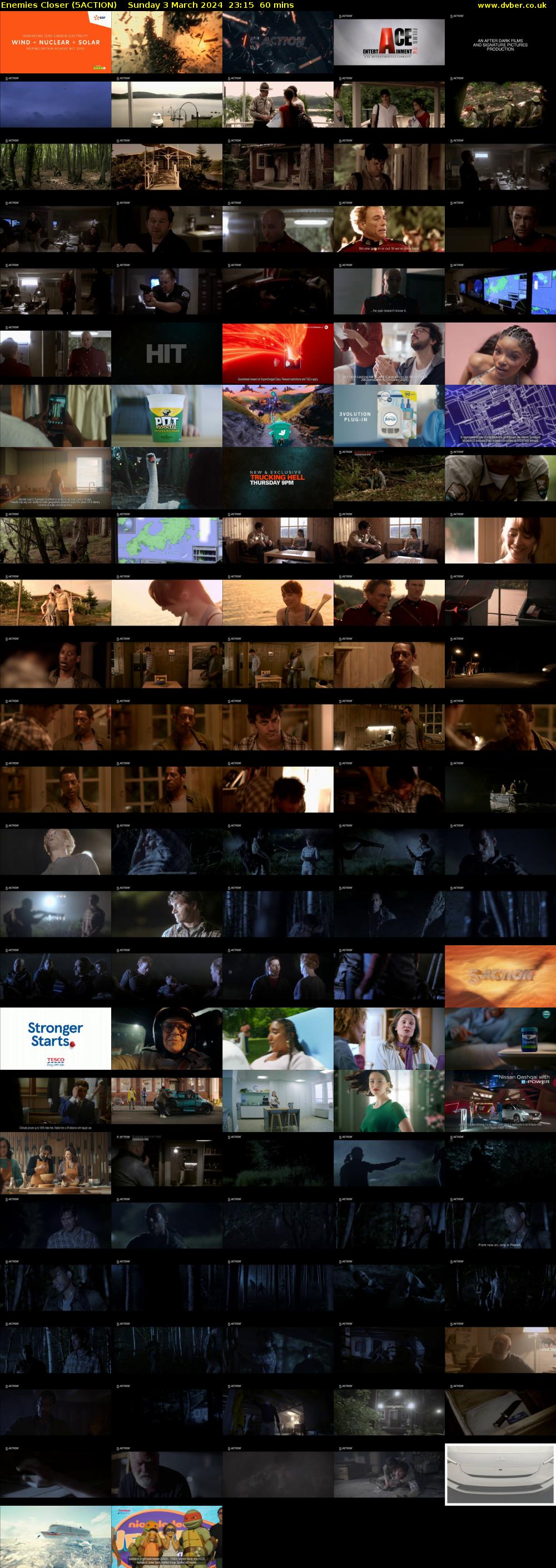 Enemies Closer (5ACTION) Sunday 3 March 2024 23:15 - 00:15
