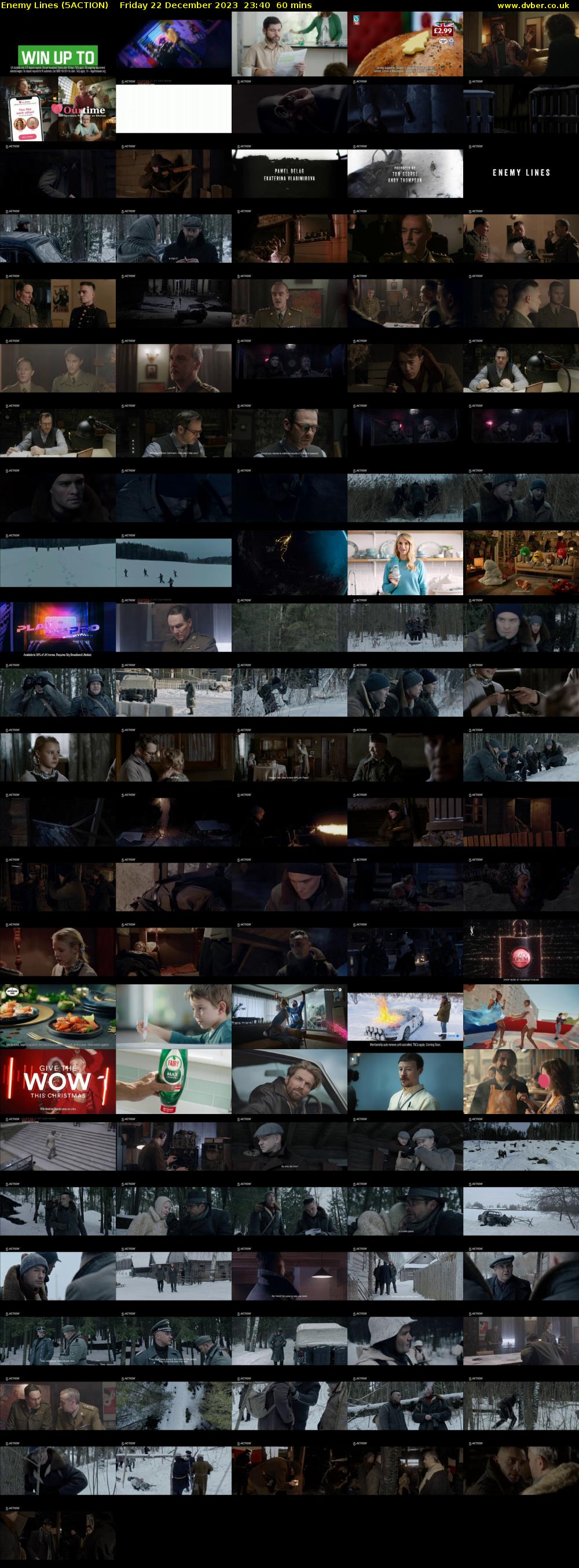 Enemy Lines (5ACTION) Friday 22 December 2023 23:40 - 00:40
