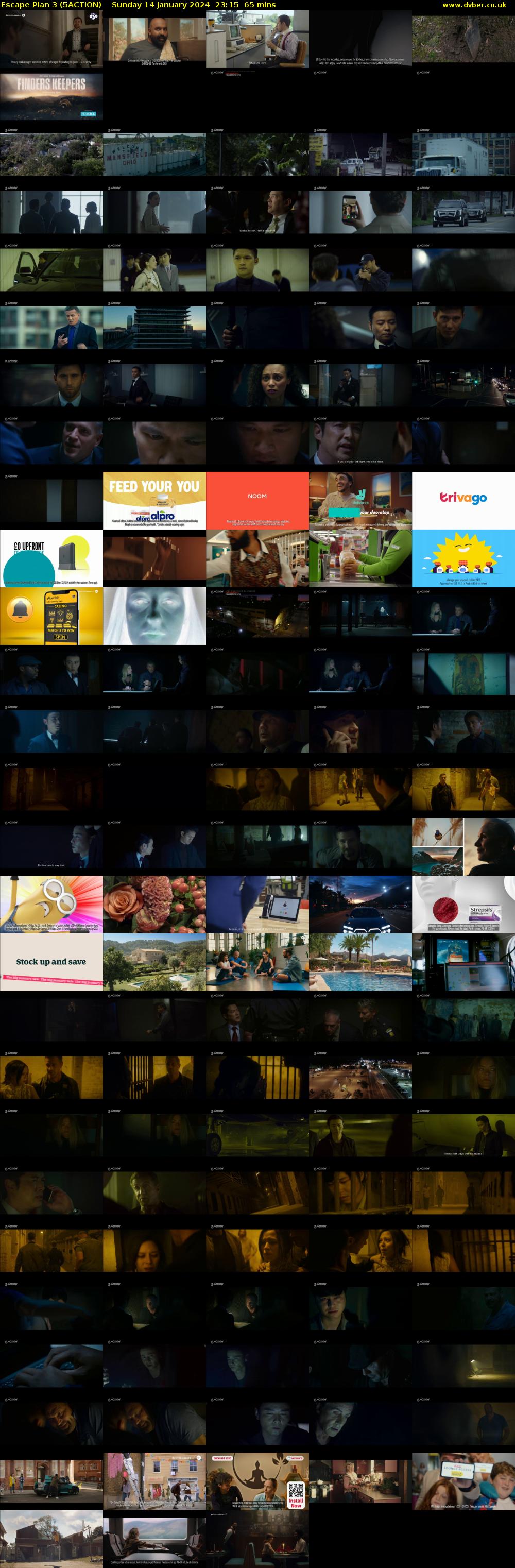 Escape Plan 3 (5ACTION) Sunday 14 January 2024 23:15 - 00:20