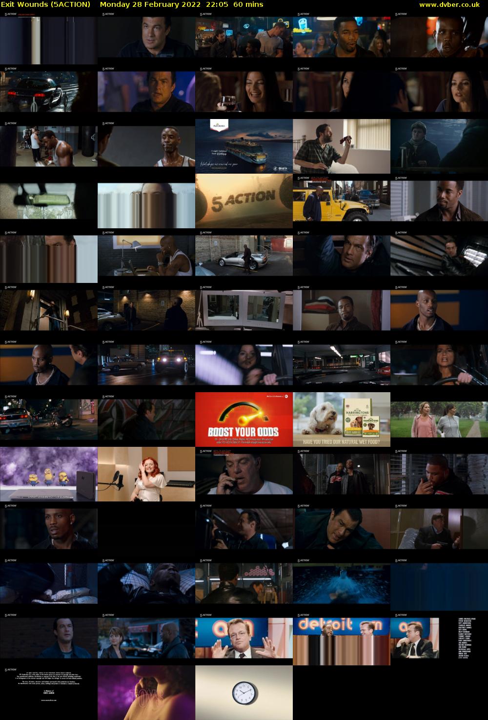 Exit Wounds (5ACTION) Monday 28 February 2022 22:05 - 23:05