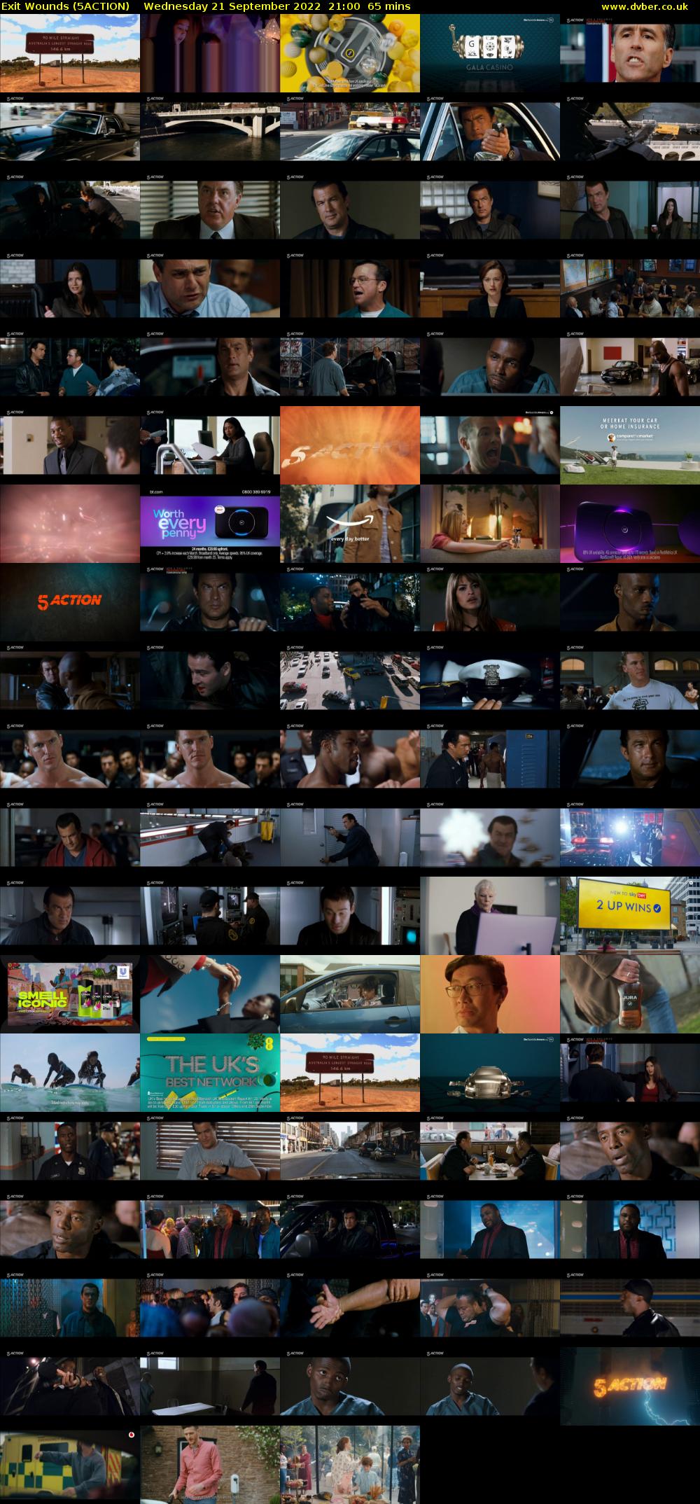 Exit Wounds (5ACTION) Wednesday 21 September 2022 21:00 - 22:05