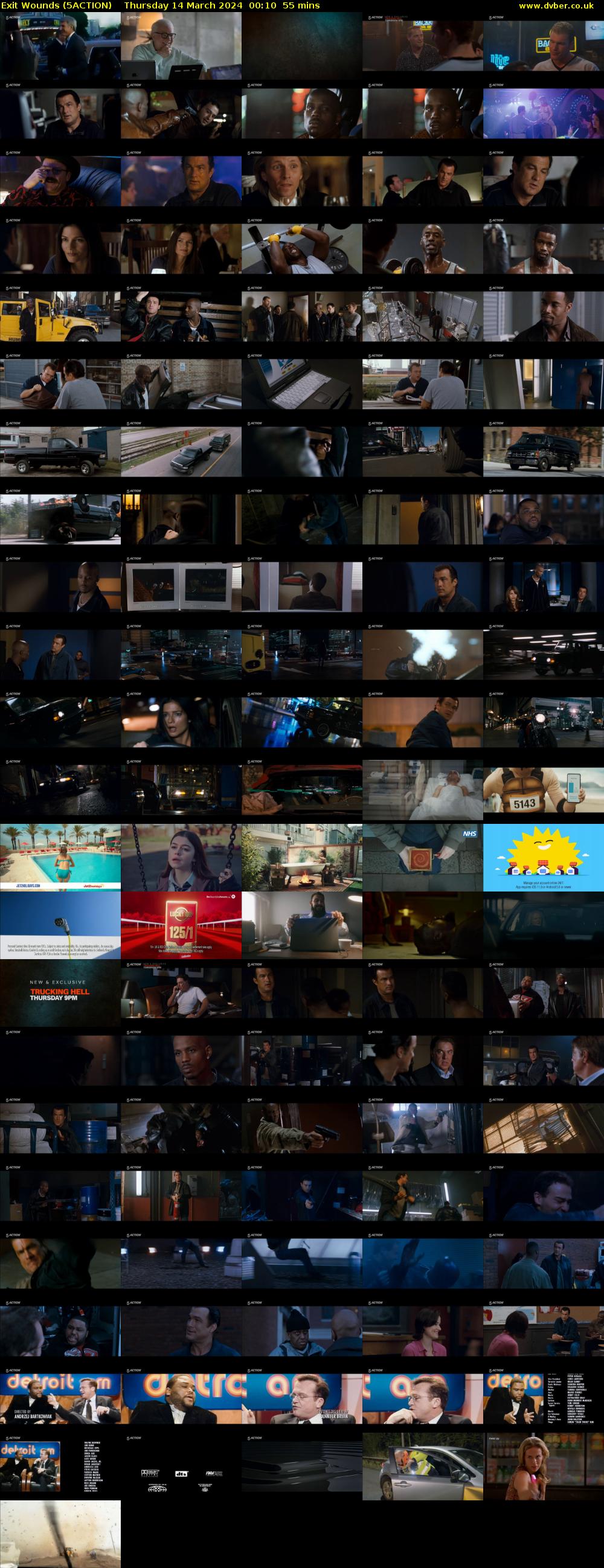 Exit Wounds (5ACTION) Thursday 14 March 2024 00:10 - 01:05