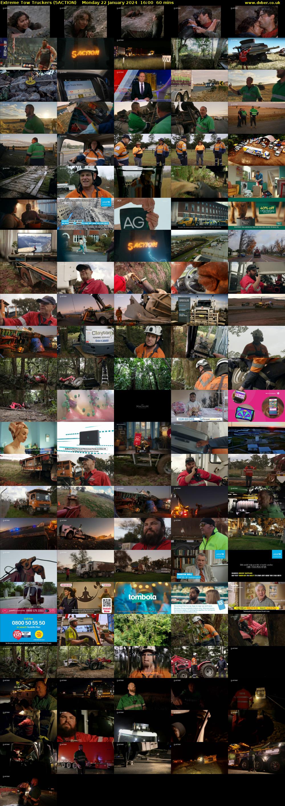 Extreme Tow Truckers (5ACTION) Monday 22 January 2024 16:00 - 17:00