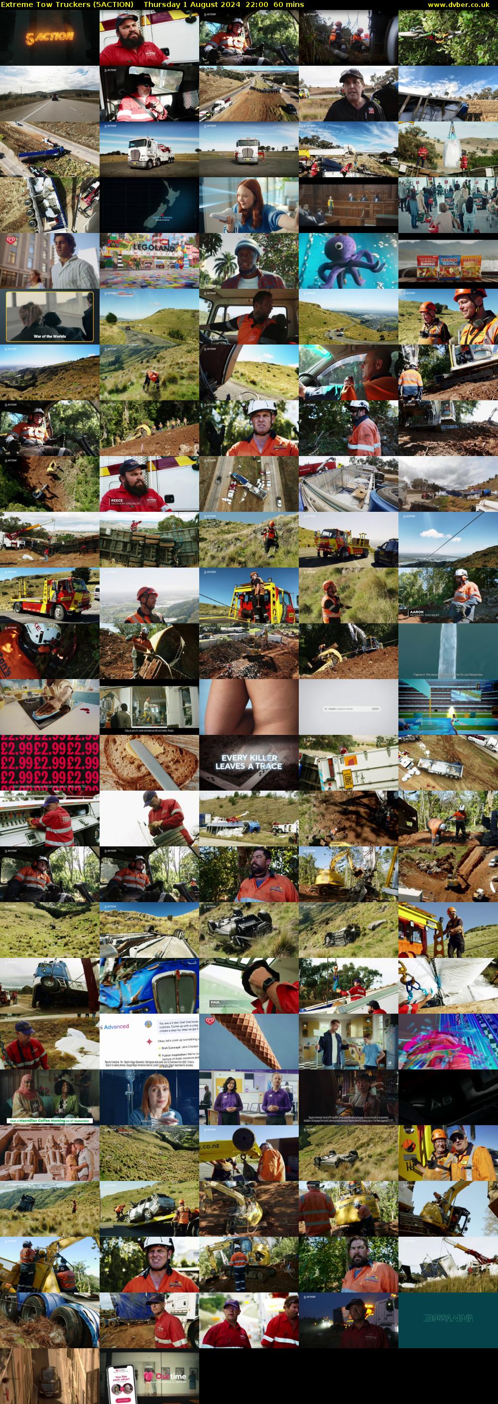 Extreme Tow Truckers (5ACTION) Thursday 1 August 2024 22:00 - 23:00