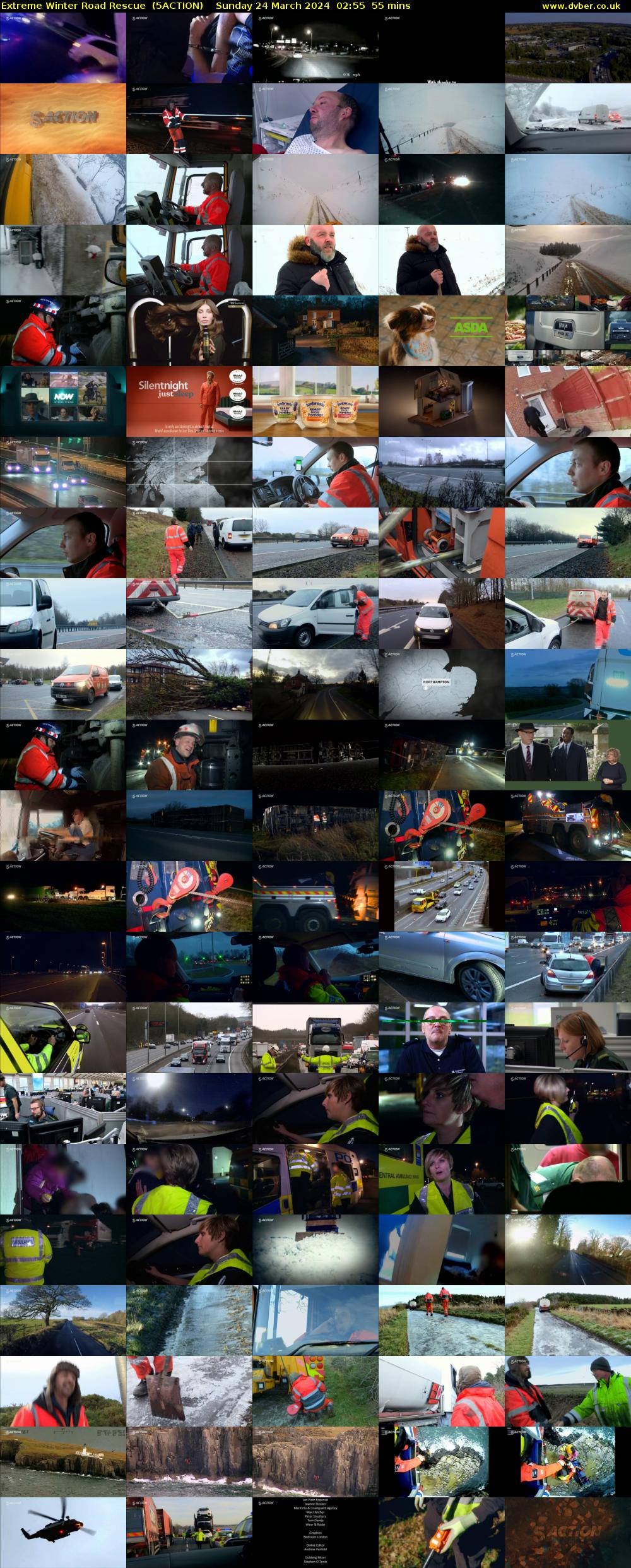Extreme Winter Road Rescue  (5ACTION) Sunday 24 March 2024 02:55 - 03:50