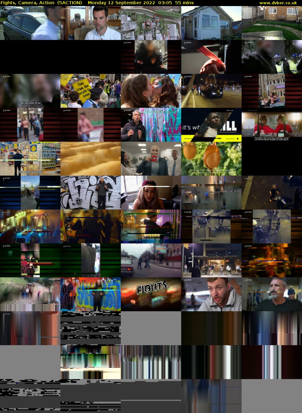 Fights, Camera, Action  (5ACTION) Monday 12 September 2022 03:05 - 04:00
