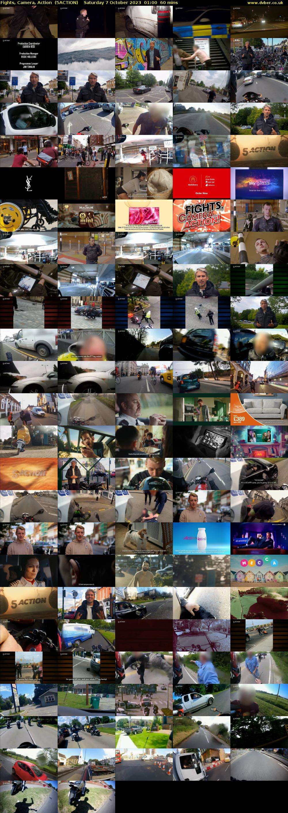 Fights, Camera, Action  (5ACTION) Saturday 7 October 2023 01:00 - 02:00
