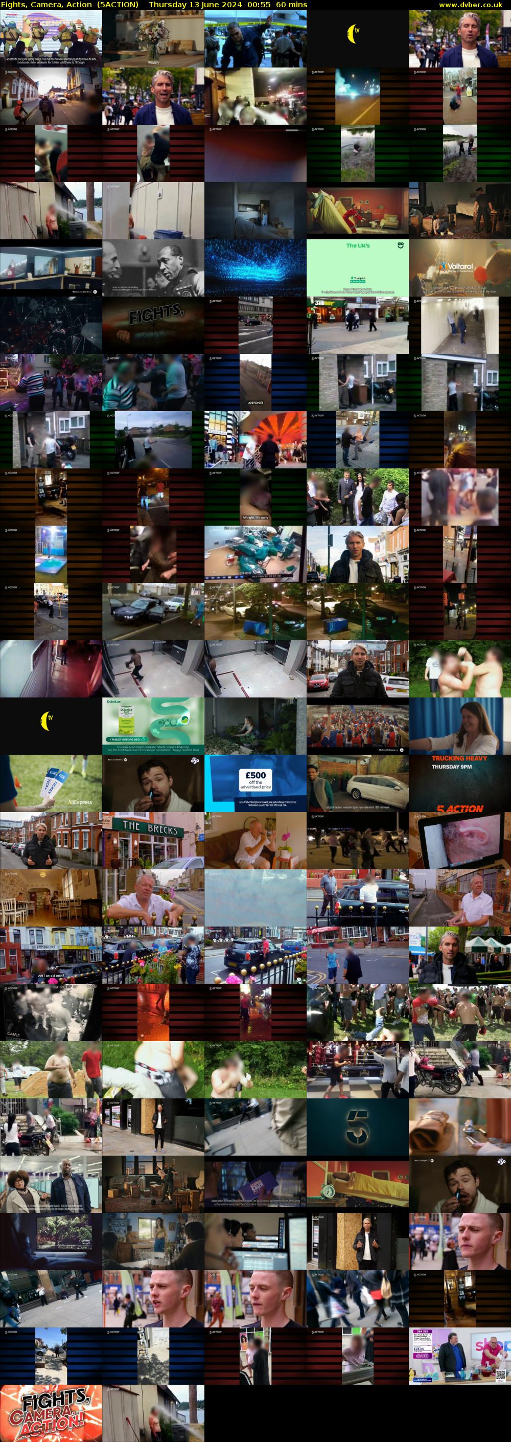 Fights, Camera, Action  (5ACTION) Thursday 13 June 2024 00:55 - 01:55