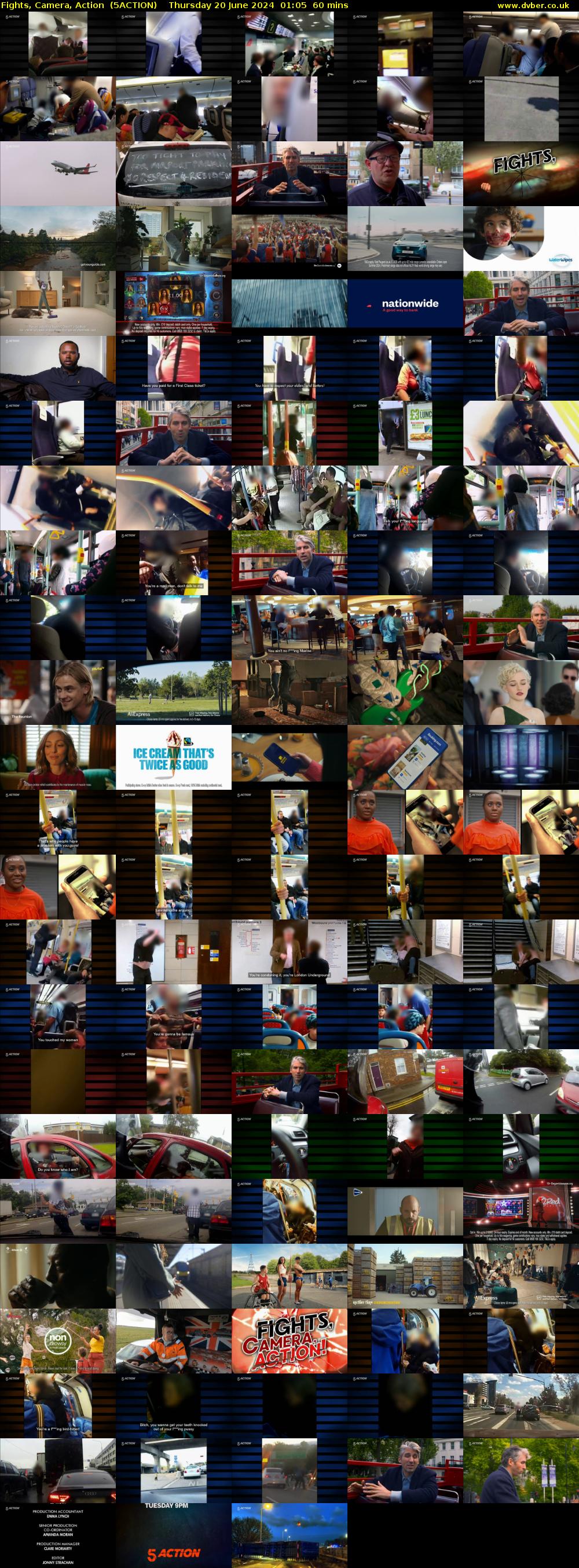 Fights, Camera, Action  (5ACTION) Thursday 20 June 2024 01:05 - 02:05