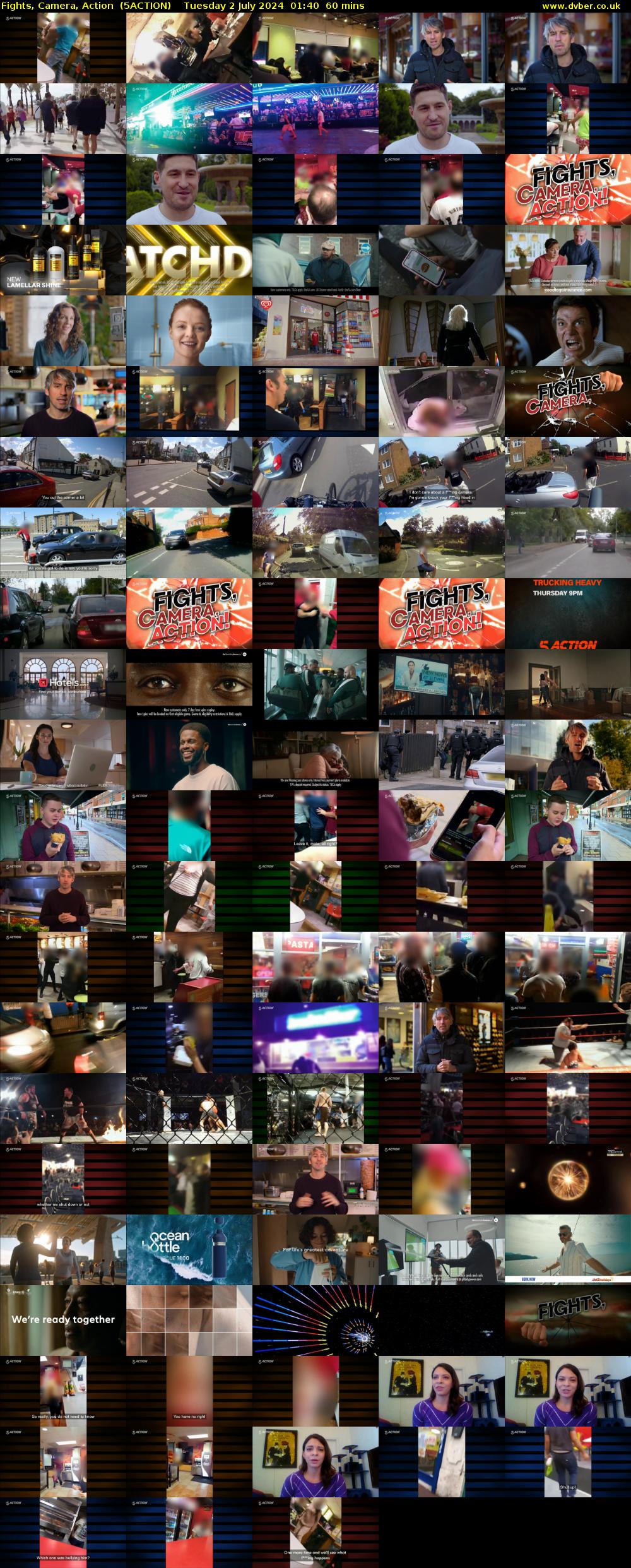 Fights, Camera, Action  (5ACTION) Tuesday 2 July 2024 01:40 - 02:40