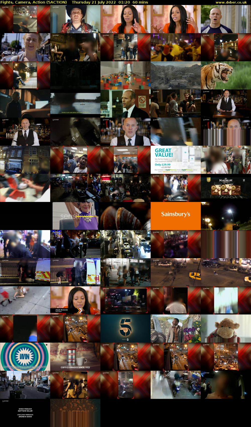 Fights, Camera, Action (5ACTION) Thursday 21 July 2022 01:20 - 02:20