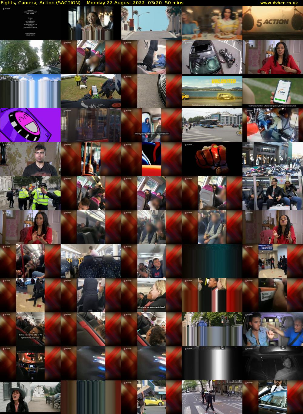Fights, Camera, Action (5ACTION) Monday 22 August 2022 03:20 - 04:10
