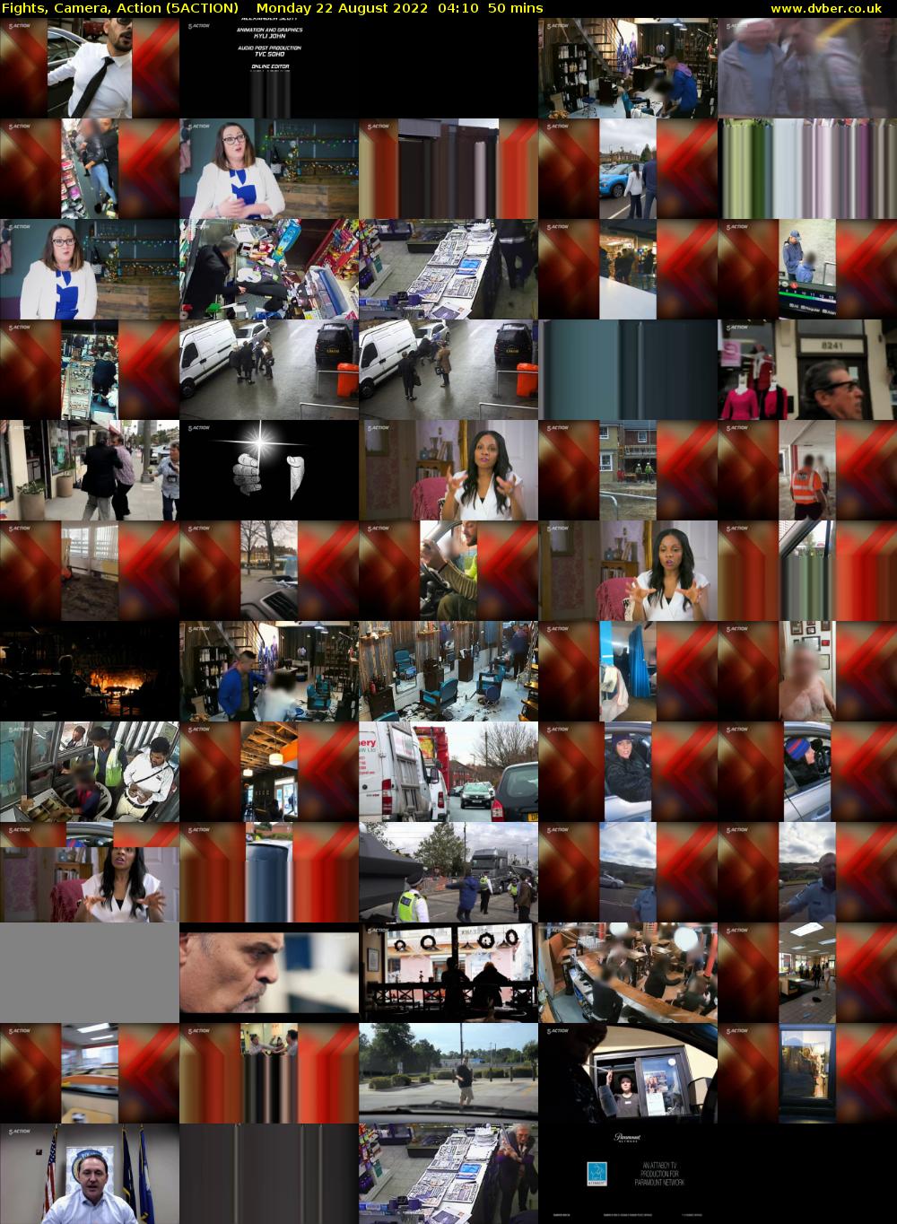 Fights, Camera, Action (5ACTION) Monday 22 August 2022 04:10 - 05:00