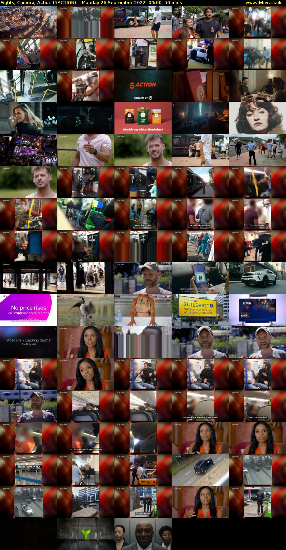 Fights, Camera, Action (5ACTION) Monday 26 September 2022 04:00 - 04:50