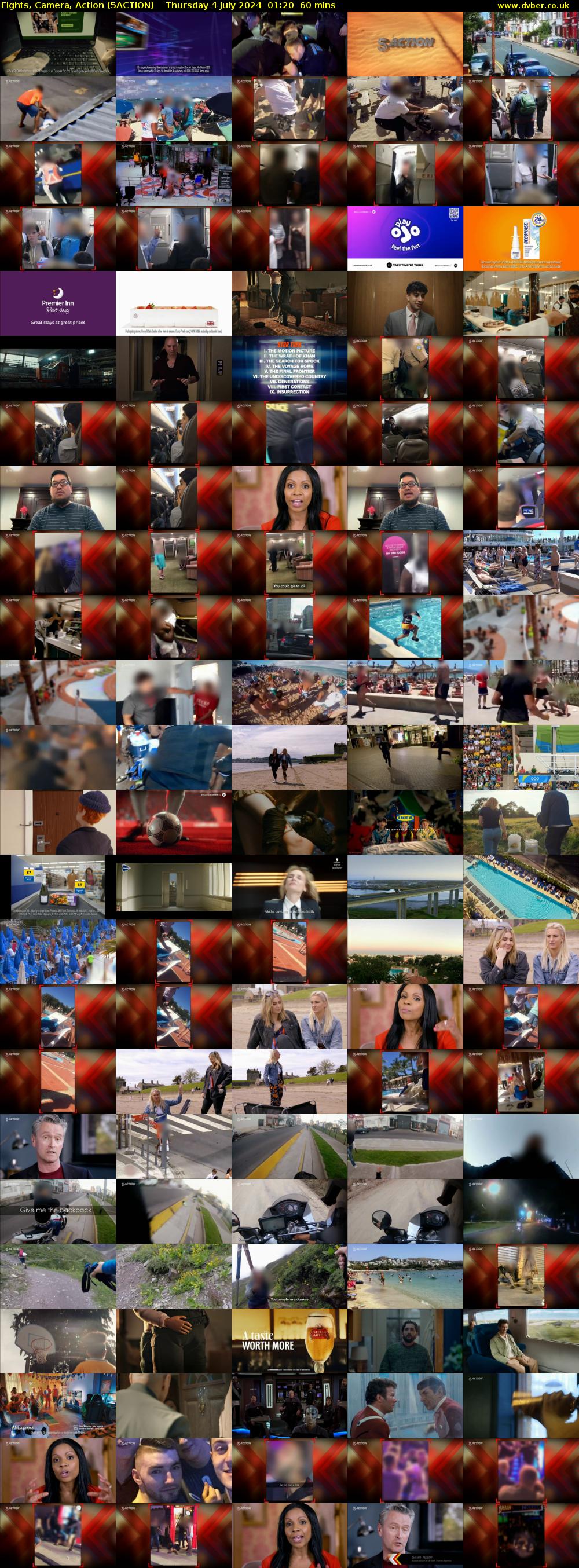 Fights, Camera, Action (5ACTION) Thursday 4 July 2024 01:20 - 02:20