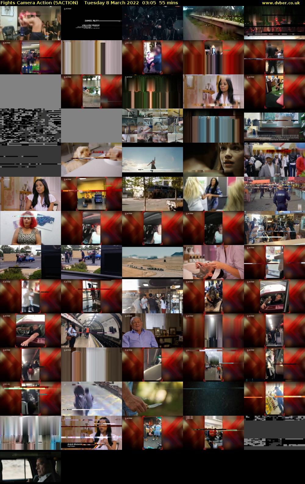 Fights Camera Action (5ACTION) Tuesday 8 March 2022 03:05 - 04:00