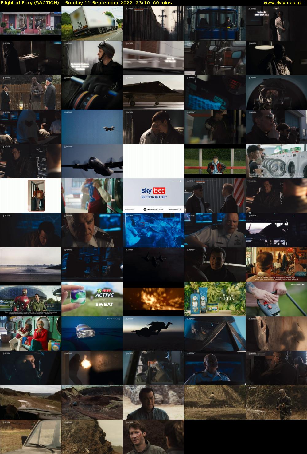 Flight of Fury (5ACTION) Sunday 11 September 2022 23:10 - 00:10