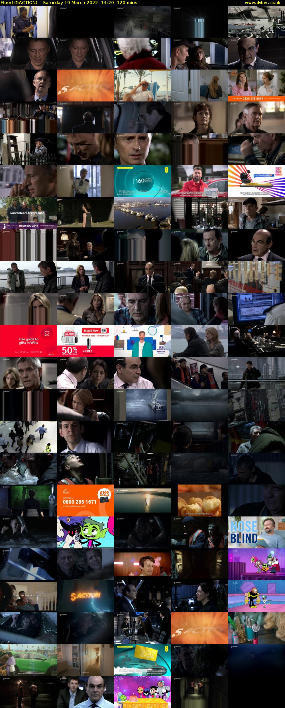 Flood (5ACTION) Saturday 19 March 2022 14:20 - 16:20