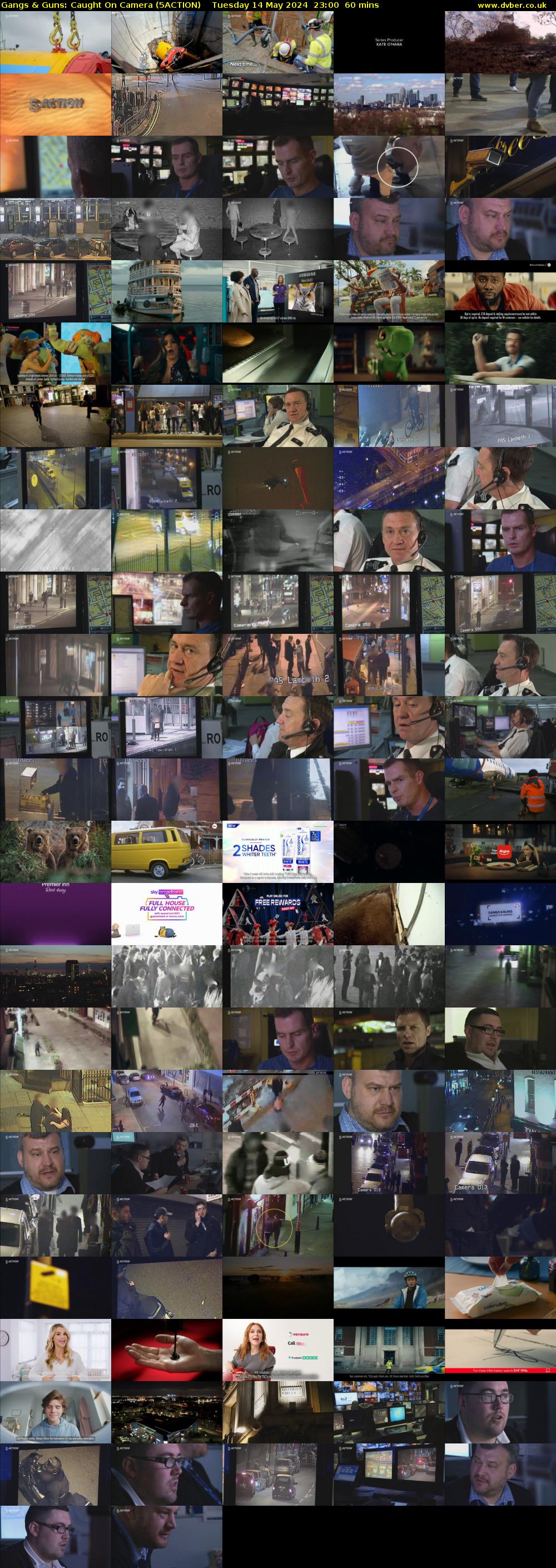 Gangs & Guns: Caught On Camera (5ACTION) Tuesday 14 May 2024 23:00 - 00:00