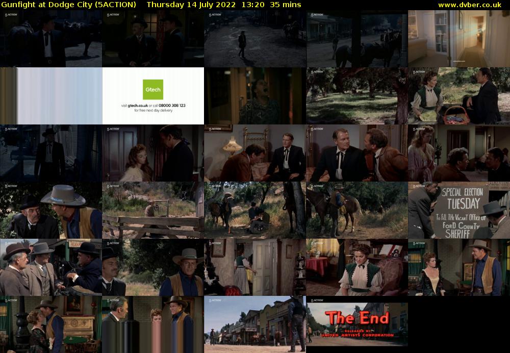 Gunfight at Dodge City (5ACTION) Thursday 14 July 2022 13:20 - 13:55