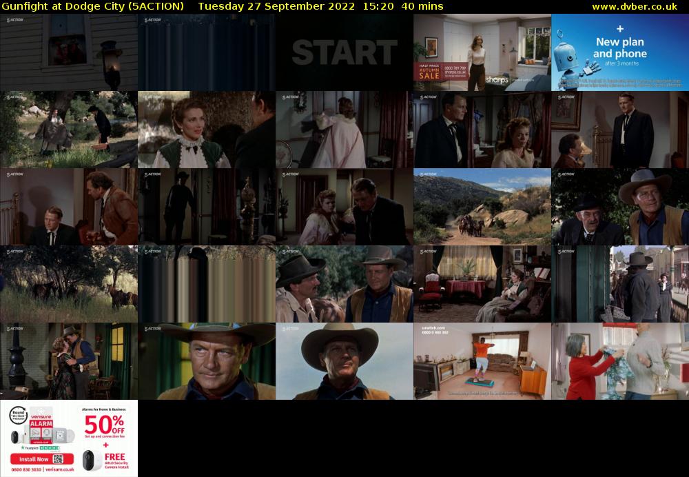 Gunfight at Dodge City (5ACTION) Tuesday 27 September 2022 15:20 - 16:00
