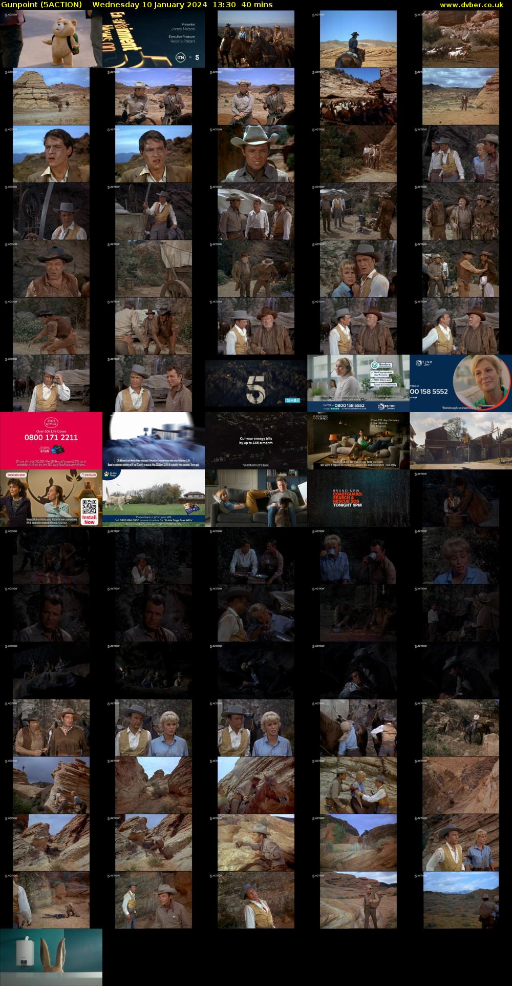 Gunpoint (5ACTION) Wednesday 10 January 2024 13:30 - 14:10