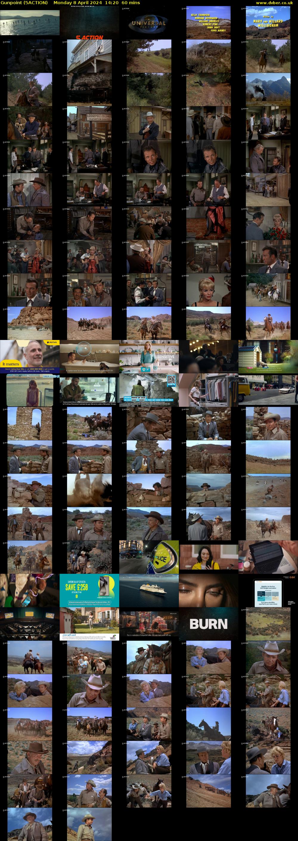 Gunpoint (5ACTION) Monday 8 April 2024 14:20 - 15:20