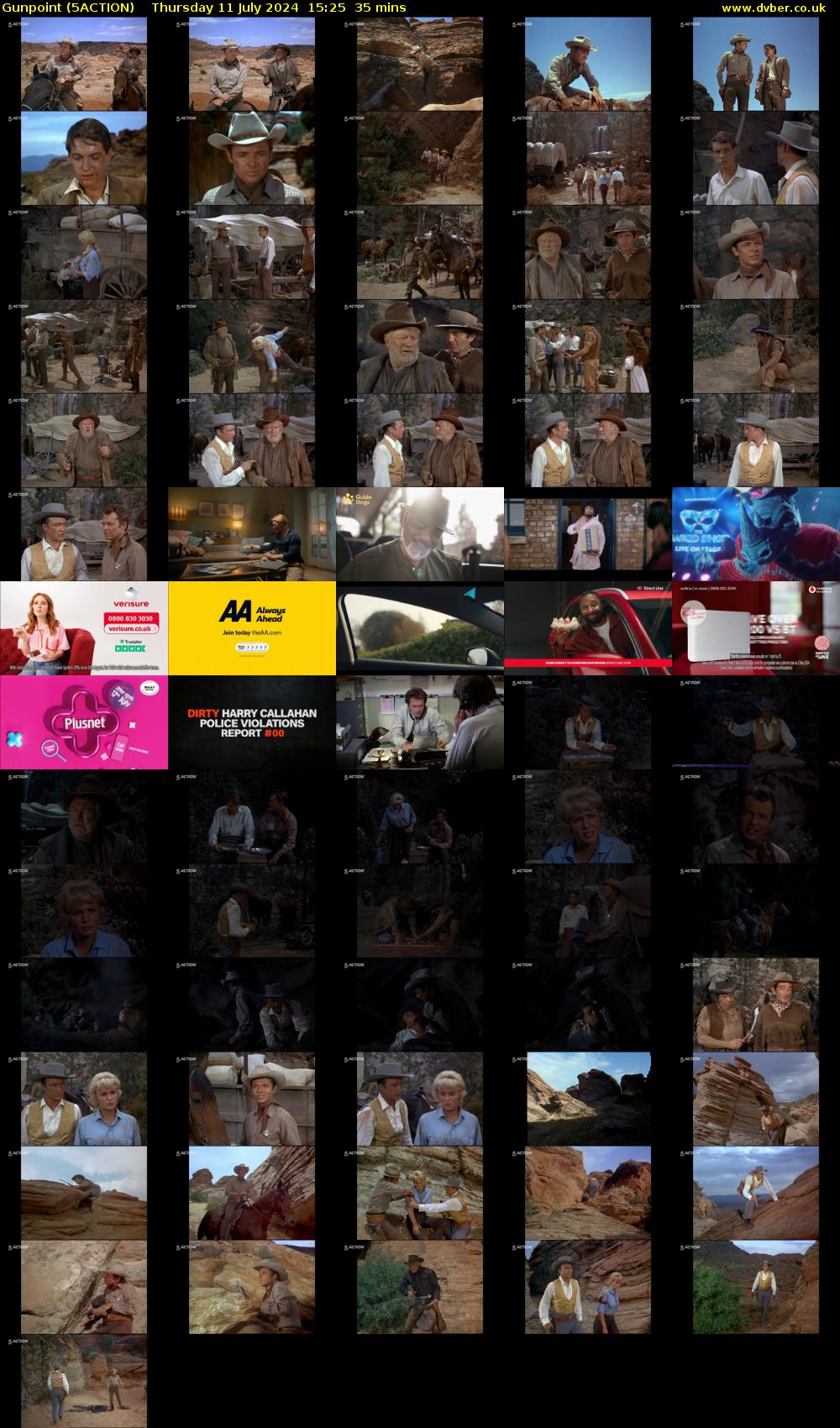 Gunpoint (5ACTION) Thursday 11 July 2024 15:25 - 16:00