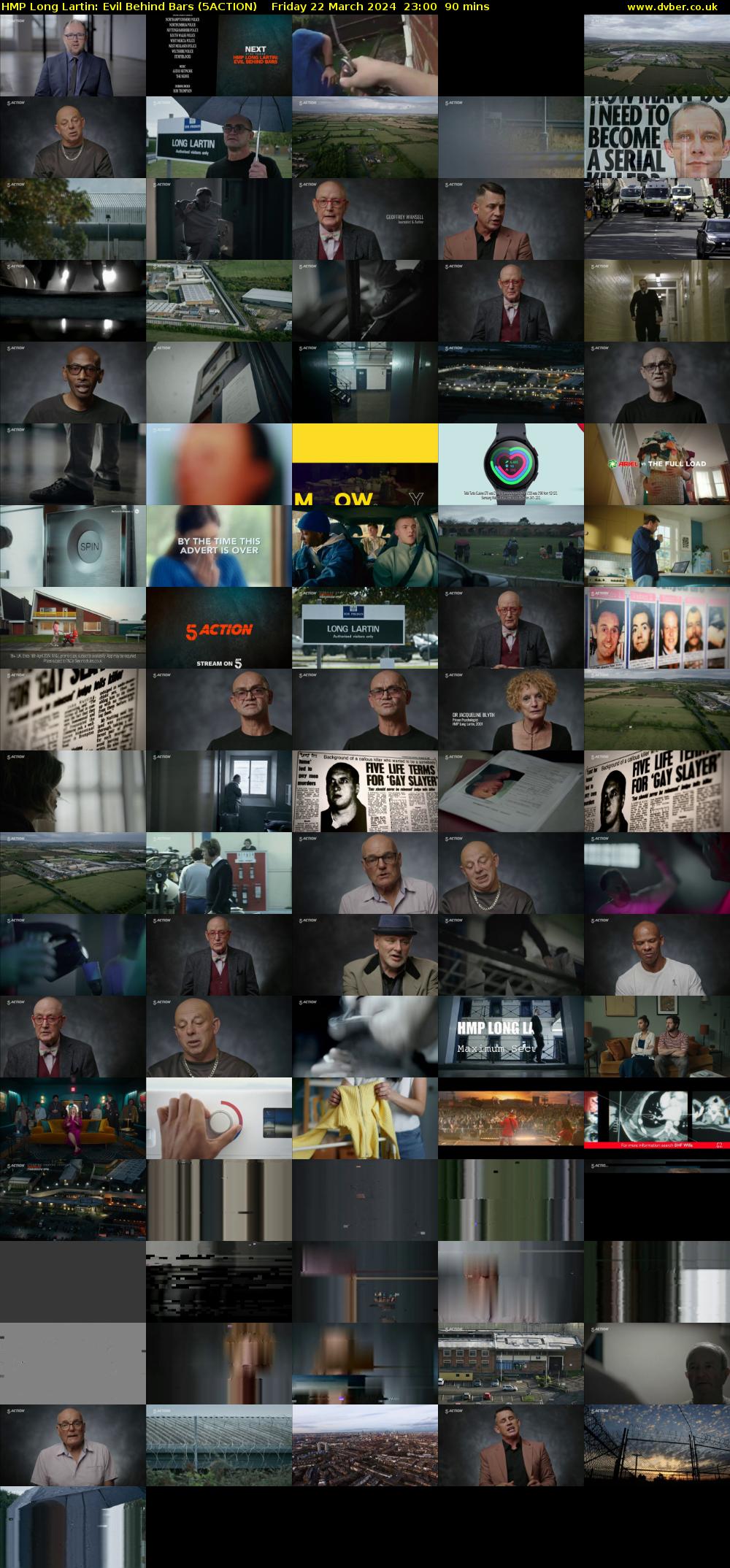HMP Long Lartin: Evil Behind Bars (5ACTION) Friday 22 March 2024 23:00 - 00:30