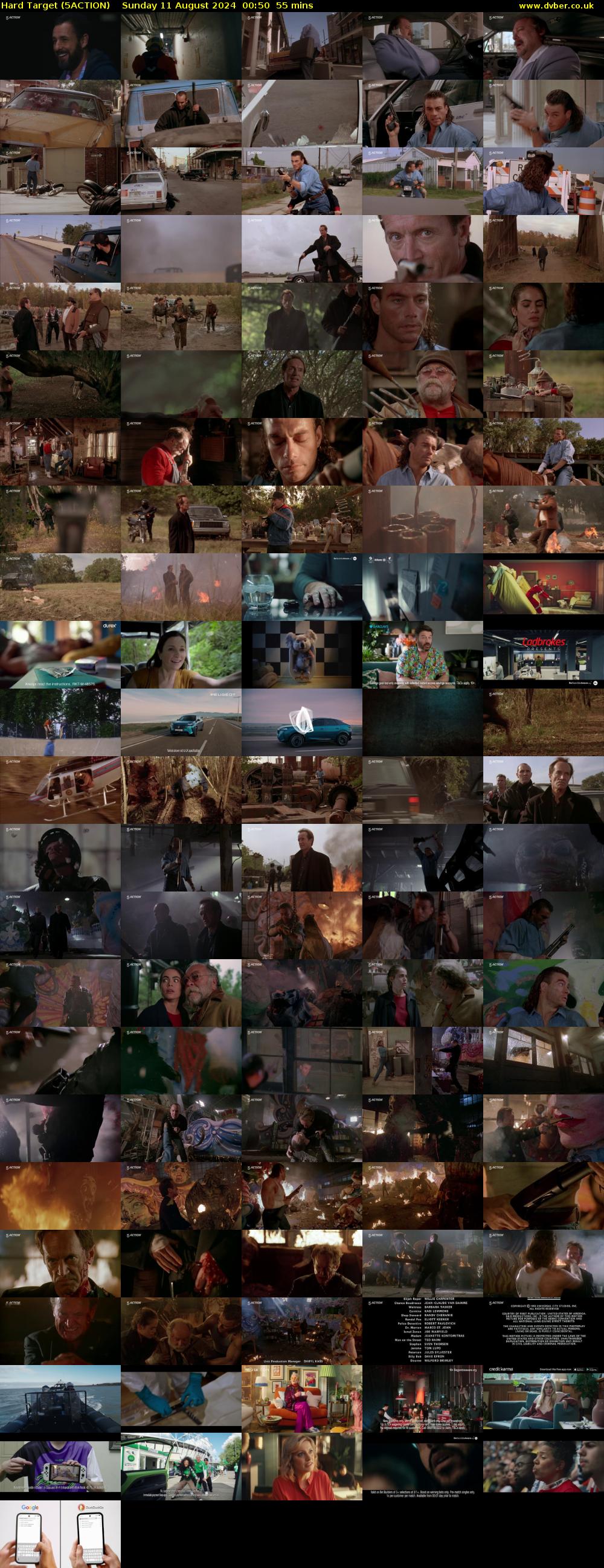 Hard Target (5ACTION) Sunday 11 August 2024 00:50 - 01:45
