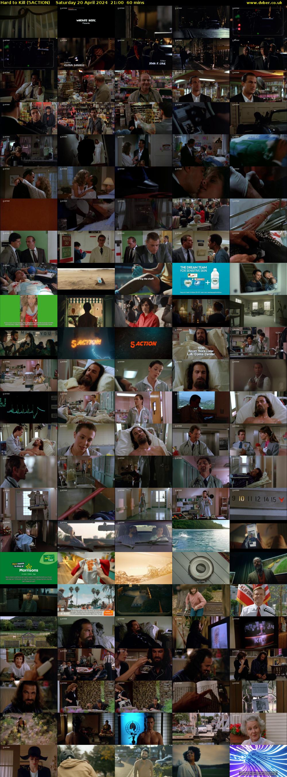 Hard to Kill (5ACTION) Saturday 20 April 2024 21:00 - 22:00