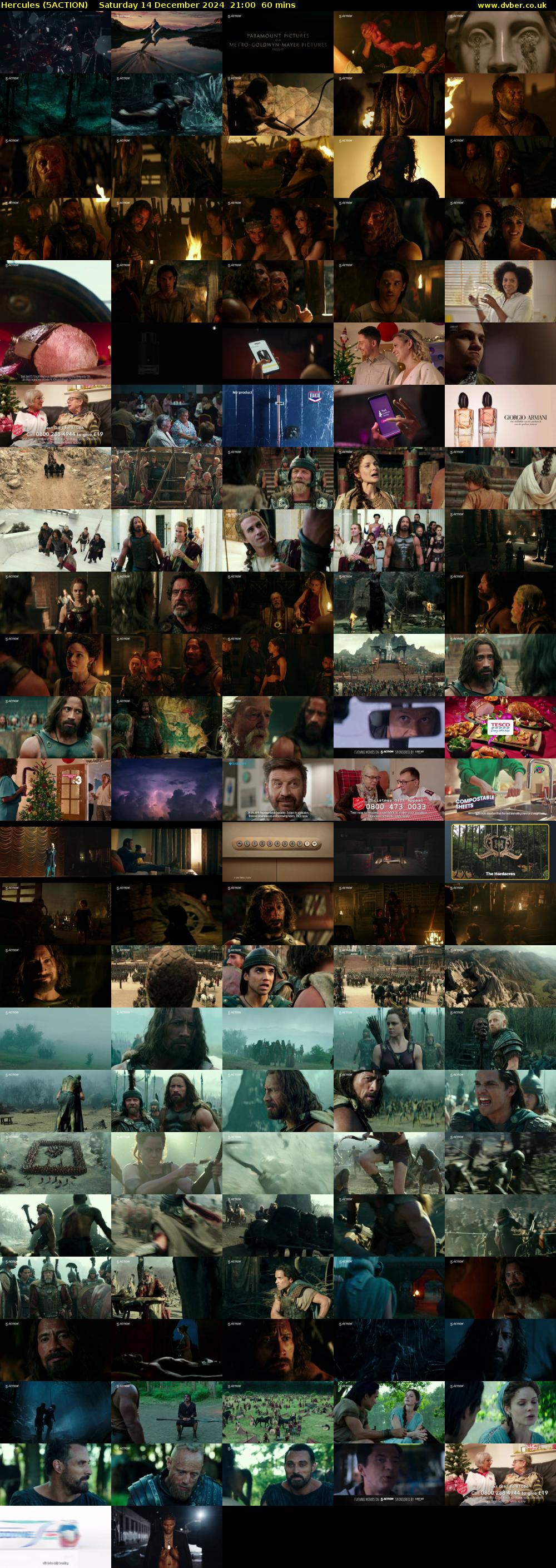 Hercules (5ACTION) Saturday 14 December 2024 21:00 - 22:00