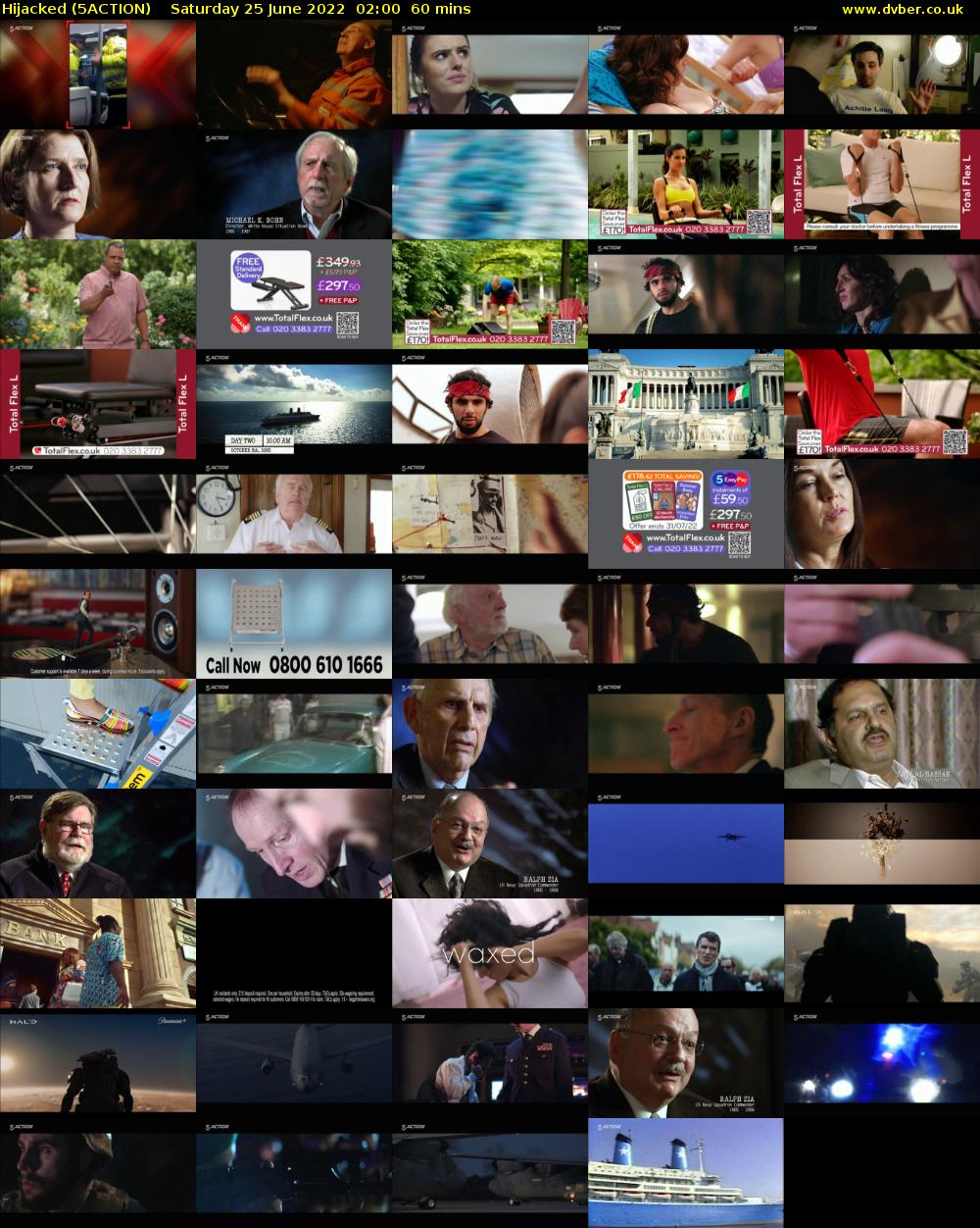 Hijacked (5ACTION) Saturday 25 June 2022 02:00 - 03:00