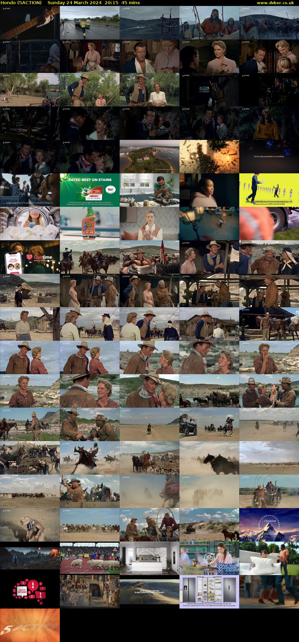 Hondo (5ACTION) Sunday 24 March 2024 20:15 - 21:00