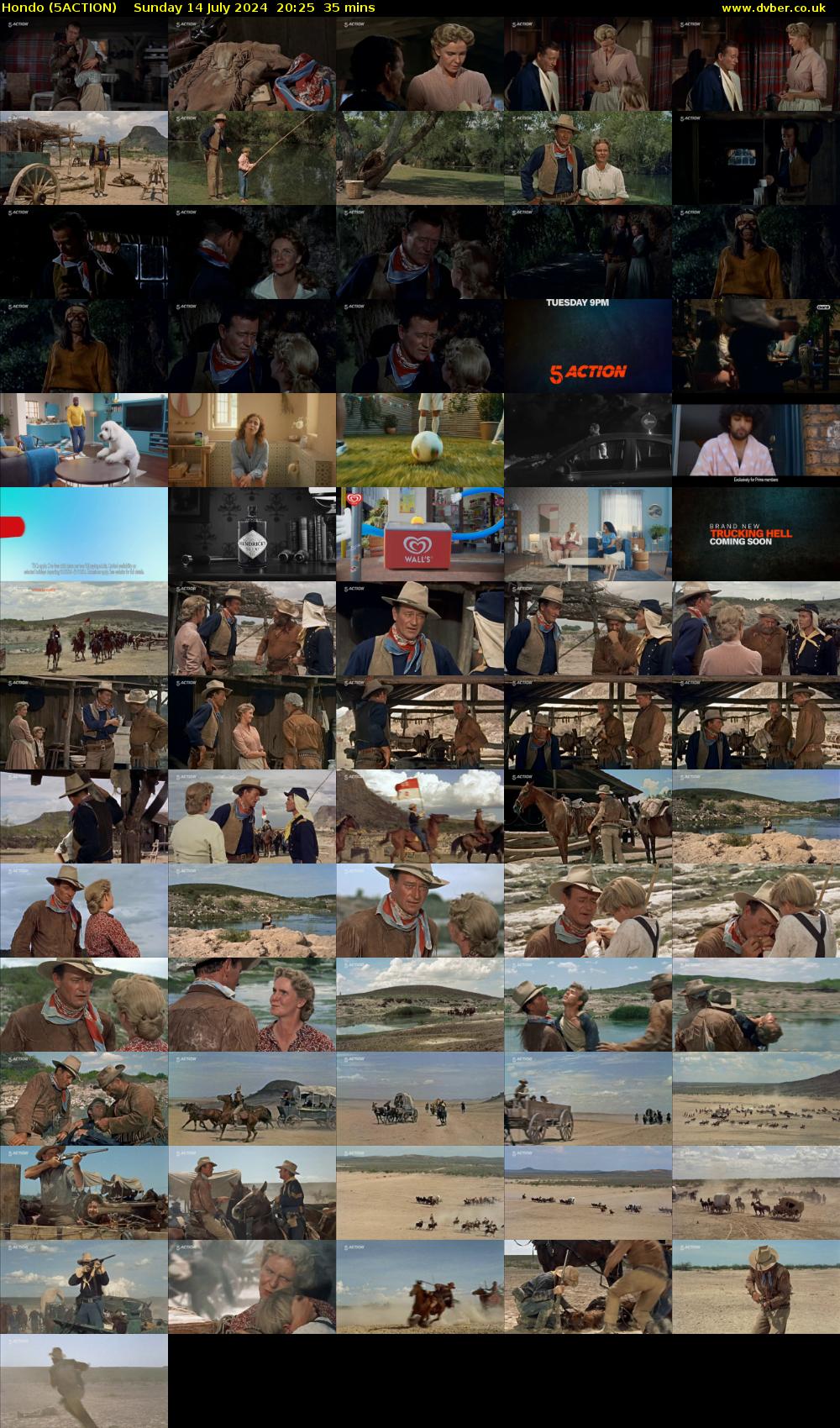 Hondo (5ACTION) Sunday 14 July 2024 20:25 - 21:00