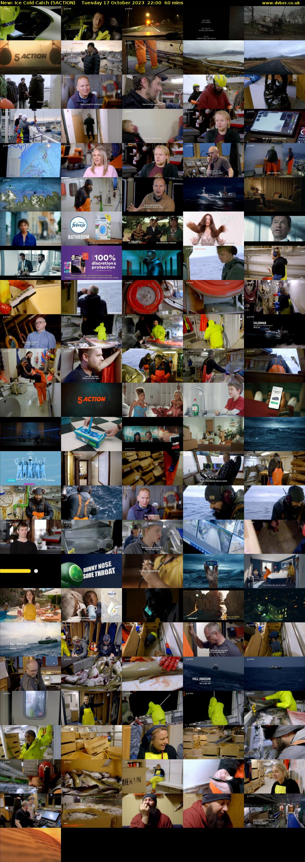Ice Cold Catch (5ACTION) Tuesday 17 October 2023 22:00 - 23:00