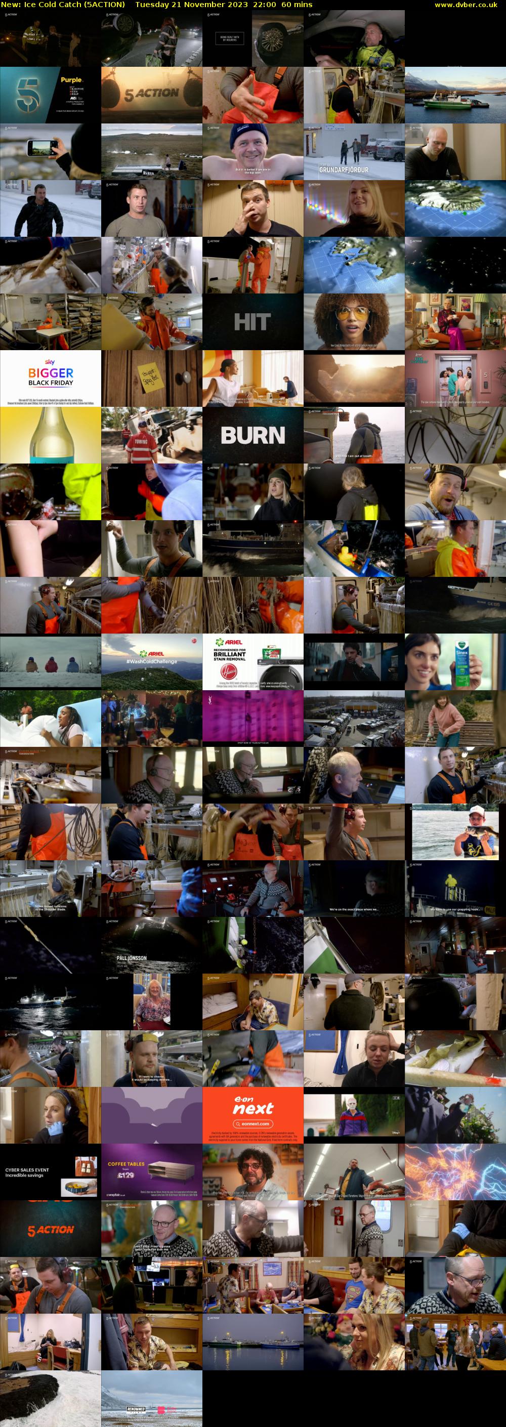 Ice Cold Catch (5ACTION) Tuesday 21 November 2023 22:00 - 23:00