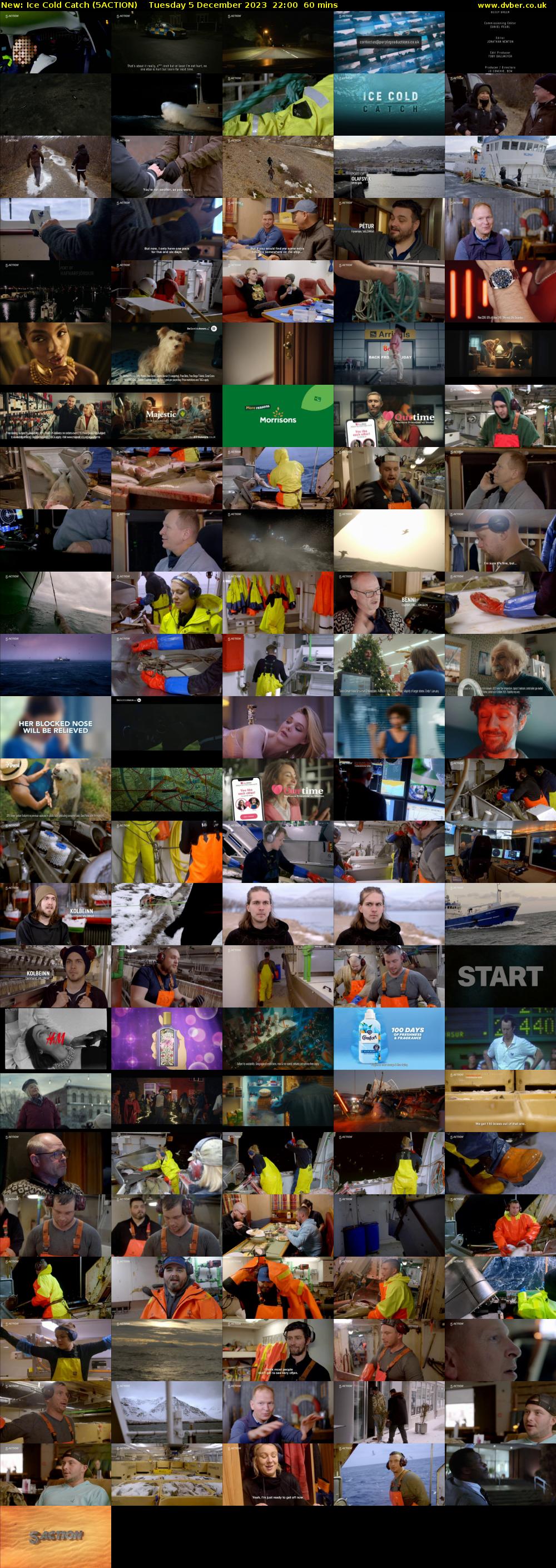 Ice Cold Catch (5ACTION) Tuesday 5 December 2023 22:00 - 23:00