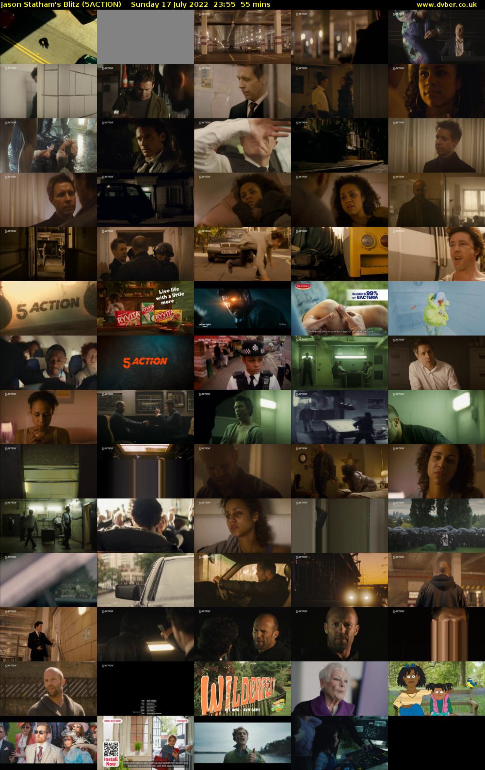 Jason Statham's Blitz (5ACTION) Sunday 17 July 2022 23:55 - 00:50
